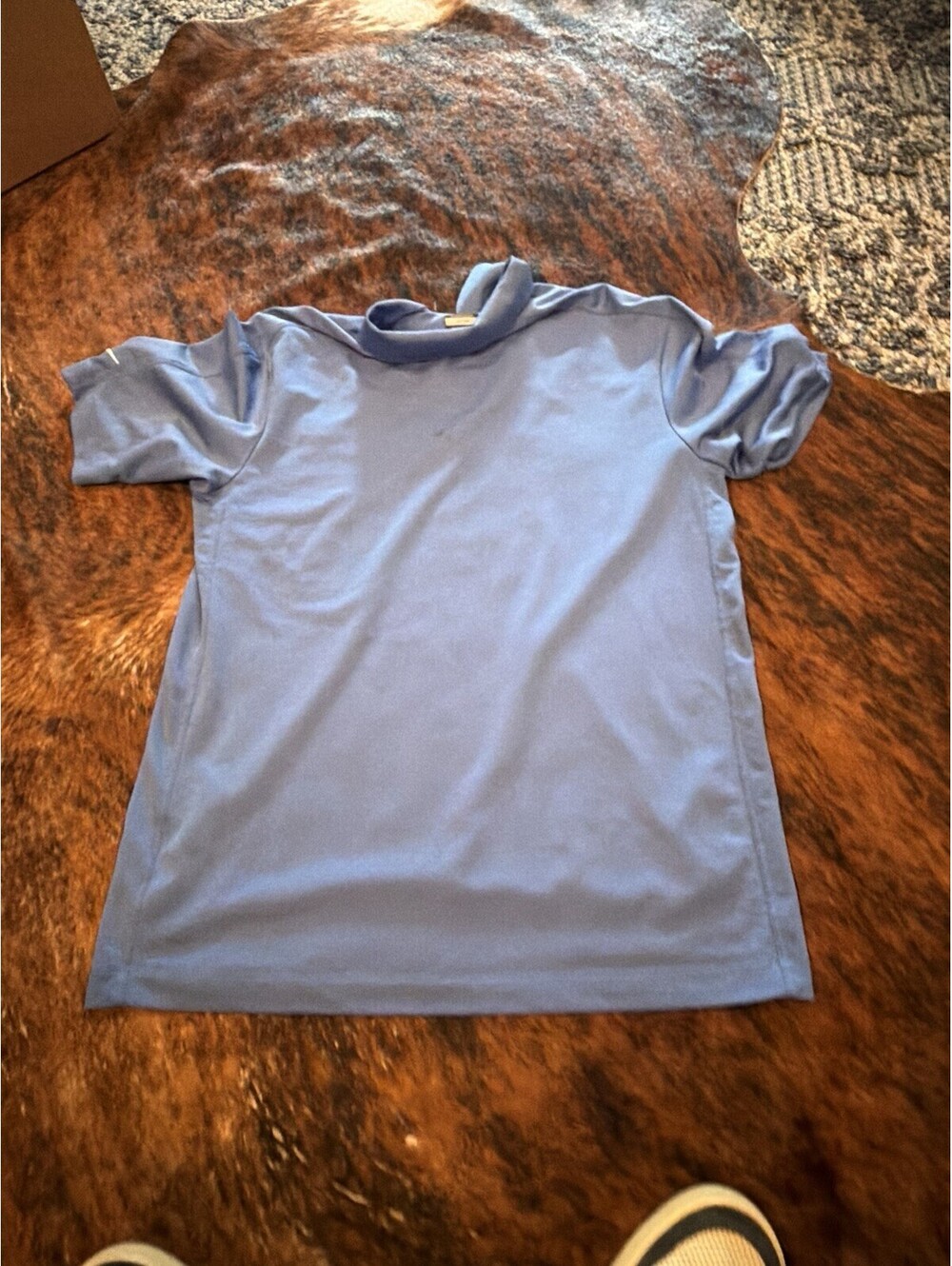 Nike Golf Dri-FIT Polo Shirt 2013 Maui Ryder Cup Palm Tree Hawaii Blue Men’s L - Picture 3 of 9